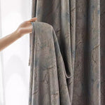 DIHIN HOME Luxury Marble Texture Jacquard,Blackout Grommet Window Curtain for Living Room,52x63-inch,1 Panel Roman Shades Curtains Window Blinds custom curtains blackout curtains curtains for living room sheer curtains curtain fabric linen curtains kitchen curtains velvet curtains pinch pleat curtains bay window curtains outdoor curtains pleated curtains floral curtains dining room curtains kitchen valances drapes for bedroom patio curtains nursery curtains grommet curtains