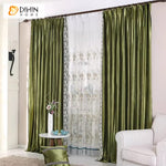 DIHIN HOME Luxury Velvet Fabric Green Color,Grommet Window Curtain for Living Room,Customzied Curtains Roman Shades Curtains Window Blinds custom curtains blackout curtains curtains for living room sheer curtains curtain fabric linen curtains kitchen curtains velvet curtains pinch pleat curtains bay window curtains outdoor curtains pleated curtains floral curtains dining room curtains kitchen valances drapes for bedroom patio curtains nursery curtains grommet curtains