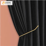 DIHIN HOME Luxury Velvet Farbic Black Color,Blackout Grommet Window Curtain For Living Room ,52x63-inch,1  Panel Roman Shades Curtains Window Blinds custom curtains blackout curtains curtains for living room sheer curtains curtain fabric linen curtains kitchen curtains velvet curtains pinch pleat curtains bay window curtains outdoor curtains pleated curtains floral curtains dining room curtains kitchen valances drapes for bedroom patio curtains nursery curtains grommet curtains