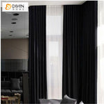 DIHIN HOME Luxury Velvet Farbic Black Color,Blackout Grommet Window Curtain For Living Room ,52x63-inch,1  Panel Roman Shades Curtains Window Blinds custom curtains blackout curtains curtains for living room sheer curtains curtain fabric linen curtains kitchen curtains velvet curtains pinch pleat curtains bay window curtains outdoor curtains pleated curtains floral curtains dining room curtains kitchen valances drapes for bedroom patio curtains nursery curtains grommet curtains