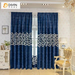DIHIN HOME Modern Abstract Geometric Blue Color Curtains,Grommet Window Curtain for Living Room,52x63-inch,1 Panel Roman Shades Curtains Window Blinds custom curtains blackout curtains curtains for living room sheer curtains curtain fabric linen curtains kitchen curtains velvet curtains pinch pleat curtains bay window curtains outdoor curtains pleated curtains floral curtains dining room curtains kitchen valances drapes for bedroom patio curtains nursery curtains grommet curtains
