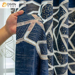 DIHIN HOME Modern Abstract Geometric Blue Color Curtains,Grommet Window Curtain for Living Room,52x63-inch,1 Panel Roman Shades Curtains Window Blinds custom curtains blackout curtains curtains for living room sheer curtains curtain fabric linen curtains kitchen curtains velvet curtains pinch pleat curtains bay window curtains outdoor curtains pleated curtains floral curtains dining room curtains kitchen valances drapes for bedroom patio curtains nursery curtains grommet curtains
