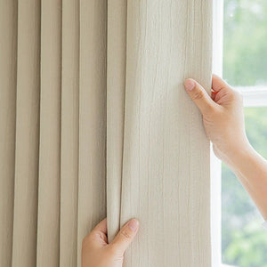 DIHIN HOME Modern Beige Color Jacuqard,Blackout Grommet Window Curtain Customized Curtain Drapes for Living Room Roman Shades Curtains Window Blinds custom curtains blackout curtains curtains for living room sheer curtains curtain fabric linen curtains kitchen curtains velvet curtains pinch pleat curtains bay window curtains outdoor curtains pleated curtains floral curtains dining room curtains kitchen valances drapes for bedroom patio curtains nursery curtains grommet curtains