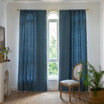 DIHIN HOME Modern Blue Color Geometric Printed,Blackout Grommet Window Curtain for Living Room ,52x63-inch,1 Panel Roman Shades Curtains Window Blinds custom curtains blackout curtains curtains for living room sheer curtains curtain fabric linen curtains kitchen curtains velvet curtains pinch pleat curtains bay window curtains outdoor curtains pleated curtains floral curtains dining room curtains kitchen valances drapes for bedroom patio curtains nursery curtains grommet curtains