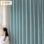 DIHIN HOME Modern Blue Color Jacquard,Blackout Grommet Window Curtain for Living Room ,52x63-inch,1 Panel Roman Shades Curtains Window Blinds custom curtains blackout curtains curtains for living room sheer curtains curtain fabric linen curtains kitchen curtains velvet curtains pinch pleat curtains bay window curtains outdoor curtains pleated curtains floral curtains dining room curtains kitchen valances drapes for bedroom patio curtains nursery curtains grommet curtains