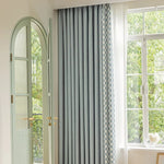 DIHIN HOME Modern Blue Color Plaid,Blackout Grommet Window Curtain Customized Curtain Drapes for Living Room Roman Shades Curtains Window Blinds custom curtains blackout curtains curtains for living room sheer curtains curtain fabric linen curtains kitchen curtains velvet curtains pinch pleat curtains bay window curtains outdoor curtains pleated curtains floral curtains dining room curtains kitchen valances drapes for bedroom patio curtains nursery curtains grommet curtains