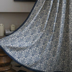 DIHIN HOME Modern Blue Printed,Blackout Grommet Window Curtain for Living Room ,52x63-inch,1 Panel Roman Shades Curtains Window Blinds custom curtains blackout curtains curtains for living room sheer curtains curtain fabric linen curtains kitchen curtains velvet curtains pinch pleat curtains bay window curtains outdoor curtains pleated curtains floral curtains dining room curtains kitchen valances drapes for bedroom patio curtains nursery curtains grommet curtains