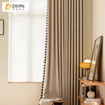 DIHIN HOME Modern Brown Color,Blackout Grommet Window Curtain Customized Curtain Drapes for Living Room Roman Shades Curtains Window Blinds custom curtains blackout curtains curtains for living room sheer curtains curtain fabric linen curtains kitchen curtains velvet curtains pinch pleat curtains bay window curtains outdoor curtains pleated curtains floral curtains dining room curtains kitchen valances drapes for bedroom patio curtains nursery curtains grommet curtains
