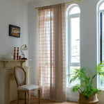 DIHIN HOME Modern Coffee Color Geometric Printed,Blackout Grommet Window Curtain for Living Room ,52x63-inch,1 Panel Roman Shades Curtains Window Blinds custom curtains blackout curtains curtains for living room sheer curtains curtain fabric linen curtains kitchen curtains velvet curtains pinch pleat curtains bay window curtains outdoor curtains pleated curtains floral curtains dining room curtains kitchen valances drapes for bedroom patio curtains nursery curtains grommet curtains