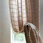 DIHIN HOME Modern Coffee Color Geometric Printed,Blackout Grommet Window Curtain for Living Room ,52x63-inch,1 Panel Roman Shades Curtains Window Blinds custom curtains blackout curtains curtains for living room sheer curtains curtain fabric linen curtains kitchen curtains velvet curtains pinch pleat curtains bay window curtains outdoor curtains pleated curtains floral curtains dining room curtains kitchen valances drapes for bedroom patio curtains nursery curtains grommet curtains