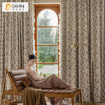 DIHIN HOME Modern Coffee Flowers Printed,Grommet Window Curtain for Living Room,52x63-inch,1 Panel Roman Shades Curtains Window Blinds custom curtains blackout curtains curtains for living room sheer curtains curtain fabric linen curtains kitchen curtains velvet curtains pinch pleat curtains bay window curtains outdoor curtains pleated curtains floral curtains dining room curtains kitchen valances drapes for bedroom patio curtains nursery curtains grommet curtains