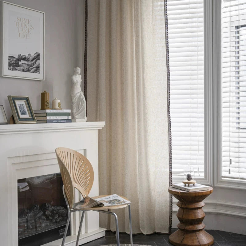 DIHIN HOME Modern Cotton Linen Fabric,Blackout Grommet Window Curtain for Living Room ,52x63-inch,1 Panel Roman Shades Curtains Window Blinds custom curtains blackout curtains curtains for living room sheer curtains curtain fabric linen curtains kitchen curtains velvet curtains pinch pleat curtains bay window curtains outdoor curtains pleated curtains floral curtains dining room curtains kitchen valances drapes for bedroom patio curtains nursery curtains grommet curtains