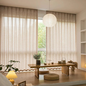 DIHIN HOME Modern Cotton Linen,Grommet Window Curtain for Living Room,Customzied Curtains Roman Shades Curtains Window Blinds custom curtains blackout curtains curtains for living room sheer curtains curtain fabric linen curtains kitchen curtains velvet curtains pinch pleat curtains bay window curtains outdoor curtains pleated curtains floral curtains dining room curtains kitchen valances drapes for bedroom patio curtains nursery curtains grommet curtains