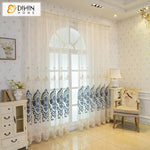 DIHIN HOME Modern Fashion Embroidered Sheer Curtains,Grommet Window Curtain for Living Room ,52x63-inch,1 Panel Roman Shades Curtains Window Blinds custom curtains blackout curtains curtains for living room sheer curtains curtain fabric linen curtains kitchen curtains velvet curtains pinch pleat curtains bay window curtains outdoor curtains pleated curtains floral curtains dining room curtains kitchen valances drapes for bedroom patio curtains nursery curtains grommet curtains