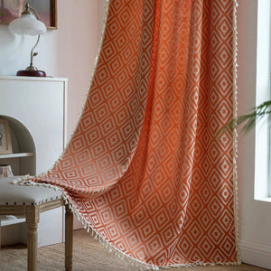 DIHIN HOME Modern Geometric Printed,Blackout Grommet Window Curtain for Living Room ,52x63-inch,1 Panel Roman Shades Curtains Window Blinds custom curtains blackout curtains curtains for living room sheer curtains curtain fabric linen curtains kitchen curtains velvet curtains pinch pleat curtains bay window curtains outdoor curtains pleated curtains floral curtains dining room curtains kitchen valances drapes for bedroom patio curtains nursery curtains grommet curtains