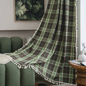 DIHIN HOME Modern Green Striped,Blackout Grommet Window Curtain for Living Room ,52x63-inch,1 Panel Roman Shades Curtains Window Blinds custom curtains blackout curtains curtains for living room sheer curtains curtain fabric linen curtains kitchen curtains velvet curtains pinch pleat curtains bay window curtains outdoor curtains pleated curtains floral curtains dining room curtains kitchen valances drapes for bedroom patio curtains nursery curtains grommet curtains