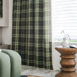 DIHIN HOME Modern Green Striped,Blackout Grommet Window Curtain for Living Room ,52x63-inch,1 Panel Roman Shades Curtains Window Blinds custom curtains blackout curtains curtains for living room sheer curtains curtain fabric linen curtains kitchen curtains velvet curtains pinch pleat curtains bay window curtains outdoor curtains pleated curtains floral curtains dining room curtains kitchen valances drapes for bedroom patio curtains nursery curtains grommet curtains
