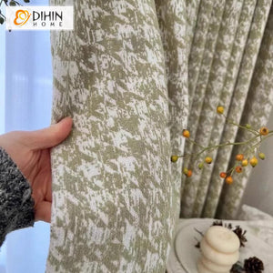 DIHIN HOME Modern Houndstooth Jacquard,Blackout Grommet Window Curtain For Living Room ,52x63-inch,1  Panel Roman Shades Curtains Window Blinds custom curtains blackout curtains curtains for living room sheer curtains curtain fabric linen curtains kitchen curtains velvet curtains pinch pleat curtains bay window curtains outdoor curtains pleated curtains floral curtains dining room curtains kitchen valances drapes for bedroom patio curtains nursery curtains grommet curtains