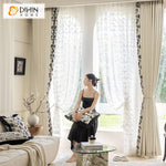 DIHIN HOME Modern Houndstooth Printed,Grommet Window Curtain for Living Room,52x63-inch,1 Panel Roman Shades Curtains Window Blinds custom curtains blackout curtains curtains for living room sheer curtains curtain fabric linen curtains kitchen curtains velvet curtains pinch pleat curtains bay window curtains outdoor curtains pleated curtains floral curtains dining room curtains kitchen valances drapes for bedroom patio curtains nursery curtains grommet curtains