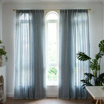 DIHIN HOME Modern Light Blue Embroidered,Blackout Grommet Window Curtain for Living Room ,52x63-inch,1 Panel Roman Shades Curtains Window Blinds custom curtains blackout curtains curtains for living room sheer curtains curtain fabric linen curtains kitchen curtains velvet curtains pinch pleat curtains bay window curtains outdoor curtains pleated curtains floral curtains dining room curtains kitchen valances drapes for bedroom patio curtains nursery curtains grommet curtains