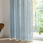 DIHIN HOME Modern Light Blue Embroidered,Blackout Grommet Window Curtain for Living Room ,52x63-inch,1 Panel Roman Shades Curtains Window Blinds custom curtains blackout curtains curtains for living room sheer curtains curtain fabric linen curtains kitchen curtains velvet curtains pinch pleat curtains bay window curtains outdoor curtains pleated curtains floral curtains dining room curtains kitchen valances drapes for bedroom patio curtains nursery curtains grommet curtains