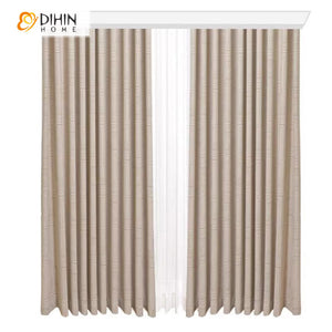 DIHIN HOME Modern Modern Chenille Jacquard,Blackout Grommet Window Curtain Customized Curtain Drapes for Living Room Roman Shades Curtains Window Blinds custom curtains blackout curtains curtains for living room sheer curtains curtain fabric linen curtains kitchen curtains velvet curtains pinch pleat curtains bay window curtains outdoor curtains pleated curtains floral curtains dining room curtains kitchen valances drapes for bedroom patio curtains nursery curtains grommet curtains