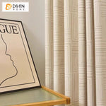 DIHIN HOME Modern Modern Chenille Jacquard,Blackout Grommet Window Curtain Customized Curtain Drapes for Living Room Roman Shades Curtains Window Blinds custom curtains blackout curtains curtains for living room sheer curtains curtain fabric linen curtains kitchen curtains velvet curtains pinch pleat curtains bay window curtains outdoor curtains pleated curtains floral curtains dining room curtains kitchen valances drapes for bedroom patio curtains nursery curtains grommet curtains