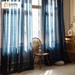 DIHIN HOME Modern Navy Blue Color,Blackout Grommet Window Sheer Curtain for Living Room,52x63-inch,1 Panel Roman Shades Curtains Window Blinds custom curtains blackout curtains curtains for living room sheer curtains curtain fabric linen curtains kitchen curtains velvet curtains pinch pleat curtains bay window curtains outdoor curtains pleated curtains floral curtains dining room curtains kitchen valances drapes for bedroom patio curtains nursery curtains grommet curtains