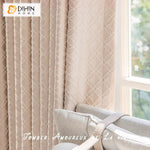 DIHIN HOME Modern Pink Color Jacquard,Blackout Grommet Window Curtain For Living Room ,52x63-inch,1  Panel Roman Shades Curtains Window Blinds custom curtains blackout curtains curtains for living room sheer curtains curtain fabric linen curtains kitchen curtains velvet curtains pinch pleat curtains bay window curtains outdoor curtains pleated curtains floral curtains dining room curtains kitchen valances drapes for bedroom patio curtains nursery curtains grommet curtains