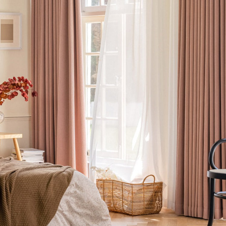 DIHIN HOME Modern Pink Thickness Jacquard,Blackout Grommet Window Curtain for Living Room ,52x63-inch,1 Panel Roman Shades Curtains Window Blinds custom curtains blackout curtains curtains for living room sheer curtains curtain fabric linen curtains kitchen curtains velvet curtains pinch pleat curtains bay window curtains outdoor curtains pleated curtains floral curtains dining room curtains kitchen valances drapes for bedroom patio curtains nursery curtains grommet curtains