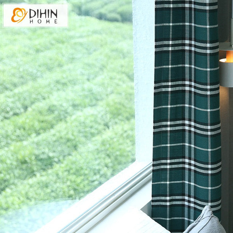 DIHIN HOME Modern Retro Striped,Grommet Window Curtain for Living Room,52x63-inch,1 Panel Roman Shades Curtains Window Blinds custom curtains blackout curtains curtains for living room sheer curtains curtain fabric linen curtains kitchen curtains velvet curtains pinch pleat curtains bay window curtains outdoor curtains pleated curtains floral curtains dining room curtains kitchen valances drapes for bedroom patio curtains nursery curtains grommet curtains