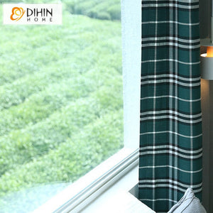 DIHIN HOME Modern Retro Striped,Grommet Window Curtain for Living Room,52x63-inch,1 Panel Roman Shades Curtains Window Blinds custom curtains blackout curtains curtains for living room sheer curtains curtain fabric linen curtains kitchen curtains velvet curtains pinch pleat curtains bay window curtains outdoor curtains pleated curtains floral curtains dining room curtains kitchen valances drapes for bedroom patio curtains nursery curtains grommet curtains