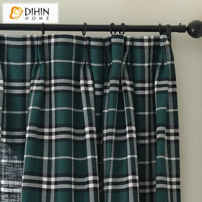 DIHIN HOME Modern Retro Striped,Grommet Window Curtain for Living Room,52x63-inch,1 Panel Roman Shades Curtains Window Blinds custom curtains blackout curtains curtains for living room sheer curtains curtain fabric linen curtains kitchen curtains velvet curtains pinch pleat curtains bay window curtains outdoor curtains pleated curtains floral curtains dining room curtains kitchen valances drapes for bedroom patio curtains nursery curtains grommet curtains