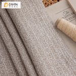 DIHIN HOME Modern Thickness Cotton Linen Fabric,Blackout Grommet Window Curtain for Living Room Roman Shades Curtains Window Blinds custom curtains blackout curtains curtains for living room sheer curtains curtain fabric linen curtains kitchen curtains velvet curtains pinch pleat curtains bay window curtains outdoor curtains pleated curtains floral curtains dining room curtains kitchen valances drapes for bedroom patio curtains nursery curtains grommet curtains