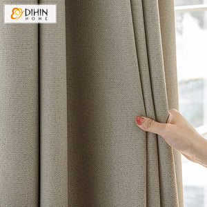 DIHIN HOME Modern Thickness Fabric,Blackout Grommet Window Curtain For Living Room ,52x63-inch,1  Panel Roman Shades Curtains Window Blinds custom curtains blackout curtains curtains for living room sheer curtains curtain fabric linen curtains kitchen curtains velvet curtains pinch pleat curtains bay window curtains outdoor curtains pleated curtains floral curtains dining room curtains kitchen valances drapes for bedroom patio curtains nursery curtains grommet curtains
