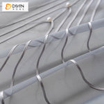 DIHIN HOME Modern Thickness Grey Color Striped,Blackout Grommet Window Curtain Customized Curtain Drapes for Living Room Roman Shades Curtains Window Blinds custom curtains blackout curtains curtains for living room sheer curtains curtain fabric linen curtains kitchen curtains velvet curtains pinch pleat curtains bay window curtains outdoor curtains pleated curtains floral curtains dining room curtains kitchen valances drapes for bedroom patio curtains nursery curtains grommet curtains