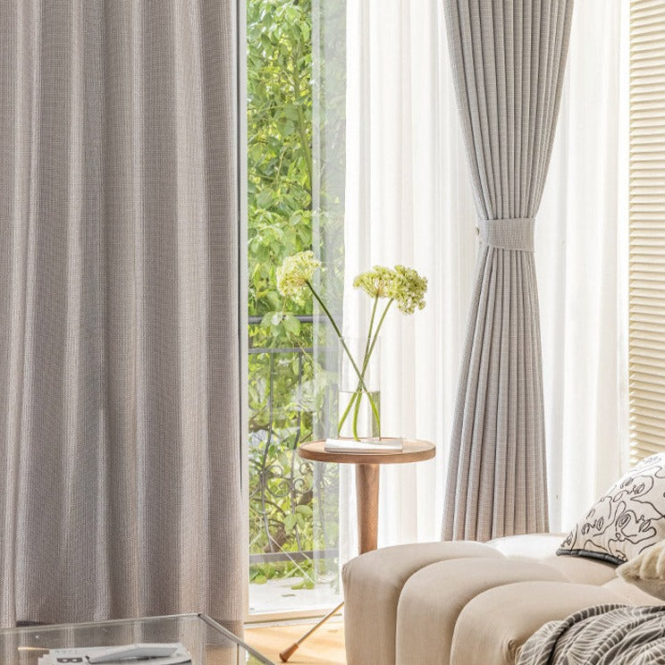 DIHIN HOME Modern Thickness Jacquard,Blackout Grommet Window Curtain for Living Room ,52x63-inch,1 Panel Roman Shades Curtains Window Blinds custom curtains blackout curtains curtains for living room sheer curtains curtain fabric linen curtains kitchen curtains velvet curtains pinch pleat curtains bay window curtains outdoor curtains pleated curtains floral curtains dining room curtains kitchen valances drapes for bedroom patio curtains nursery curtains grommet curtains