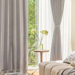 DIHIN HOME Modern Thickness Jacquard,Blackout Grommet Window Curtain for Living Room ,52x63-inch,1 Panel Roman Shades Curtains Window Blinds custom curtains blackout curtains curtains for living room sheer curtains curtain fabric linen curtains kitchen curtains velvet curtains pinch pleat curtains bay window curtains outdoor curtains pleated curtains floral curtains dining room curtains kitchen valances drapes for bedroom patio curtains nursery curtains grommet curtains