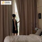 DIHIN HOME Modern Thickness Splicing,Blackout Grommet Window Curtain Customized Curtain Drapes for Living Room Roman Shades Curtains Window Blinds custom curtains blackout curtains curtains for living room sheer curtains curtain fabric linen curtains kitchen curtains velvet curtains pinch pleat curtains bay window curtains outdoor curtains pleated curtains floral curtains dining room curtains kitchen valances drapes for bedroom patio curtains nursery curtains grommet curtains