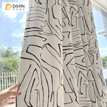 DIHIN HOME Neat Abstract Geometric Printed,Blackout Grommet Window Curtain for Living Room ,52x63-inch,1 Panel Roman Shades Curtains Window Blinds custom curtains blackout curtains curtains for living room sheer curtains curtain fabric linen curtains kitchen curtains velvet curtains pinch pleat curtains bay window curtains outdoor curtains pleated curtains floral curtains dining room curtains kitchen valances drapes for bedroom patio curtains nursery curtains grommet curtains