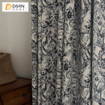 DIHIN HOME Pastoral Abstract Jacquard,Grommet Window Curtain for Living Room,Customzied Curtains Roman Shades Curtains Window Blinds custom curtains blackout curtains curtains for living room sheer curtains curtain fabric linen curtains kitchen curtains velvet curtains pinch pleat curtains bay window curtains outdoor curtains pleated curtains floral curtains dining room curtains kitchen valances drapes for bedroom patio curtains nursery curtains grommet curtains