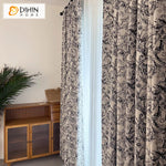 DIHIN HOME Pastoral Abstract Jacquard,Grommet Window Curtain for Living Room,Customzied Curtains Roman Shades Curtains Window Blinds custom curtains blackout curtains curtains for living room sheer curtains curtain fabric linen curtains kitchen curtains velvet curtains pinch pleat curtains bay window curtains outdoor curtains pleated curtains floral curtains dining room curtains kitchen valances drapes for bedroom patio curtains nursery curtains grommet curtains