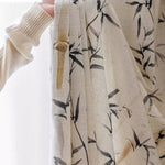 DIHIN HOME Pastoral Bamboo Leaves Printed,Blackout Grommet Window Curtain for Living Room ,52x63-inch,1 Panel Roman Shades Curtains Window Blinds custom curtains blackout curtains curtains for living room sheer curtains curtain fabric linen curtains kitchen curtains velvet curtains pinch pleat curtains bay window curtains outdoor curtains pleated curtains floral curtains dining room curtains kitchen valances drapes for bedroom patio curtains nursery curtains grommet curtains