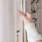 DIHIN HOME Pastoral Bamboo Leaves Printed,Blackout Grommet Window Curtain for Living Room ,52x63-inch,1 Panel Roman Shades Curtains Window Blinds custom curtains blackout curtains curtains for living room sheer curtains curtain fabric linen curtains kitchen curtains velvet curtains pinch pleat curtains bay window curtains outdoor curtains pleated curtains floral curtains dining room curtains kitchen valances drapes for bedroom patio curtains nursery curtains grommet curtains