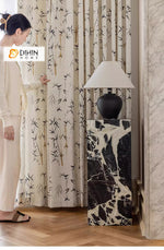 DIHIN HOME Pastoral Bamboo Leaves Printed,Blackout Grommet Window Curtain for Living Room ,52x63-inch,1 Panel Roman Shades Curtains Window Blinds custom curtains blackout curtains curtains for living room sheer curtains curtain fabric linen curtains kitchen curtains velvet curtains pinch pleat curtains bay window curtains outdoor curtains pleated curtains floral curtains dining room curtains kitchen valances drapes for bedroom patio curtains nursery curtains grommet curtains