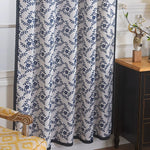 DIHIN HOME Pastoral Blue Flowers Printed,Blackout Grommet Window Curtain for Living Room ,52x63-inch,1 Panel Roman Shades Curtains Window Blinds custom curtains blackout curtains curtains for living room sheer curtains curtain fabric linen curtains kitchen curtains velvet curtains pinch pleat curtains bay window curtains outdoor curtains pleated curtains floral curtains dining room curtains kitchen valances drapes for bedroom patio curtains nursery curtains grommet curtains