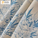 DIHIN HOME Pastoral Blue Leaves Printed,Blackout Grommet Window Curtain for Living Room ,52x63-inch,1 Panel Roman Shades Curtains Window Blinds custom curtains blackout curtains curtains for living room sheer curtains curtain fabric linen curtains kitchen curtains velvet curtains pinch pleat curtains bay window curtains outdoor curtains pleated curtains floral curtains dining room curtains kitchen valances drapes for bedroom patio curtains nursery curtains grommet curtains