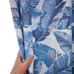 DIHIN HOME Pastoral Blue Leaves Printed,Blackout Grommet Window Curtain for Living Room,52x63-inch,1 Panel Roman Shades Curtains Window Blinds custom curtains blackout curtains curtains for living room sheer curtains curtain fabric linen curtains kitchen curtains velvet curtains pinch pleat curtains bay window curtains outdoor curtains pleated curtains floral curtains dining room curtains kitchen valances drapes for bedroom patio curtains nursery curtains grommet curtains