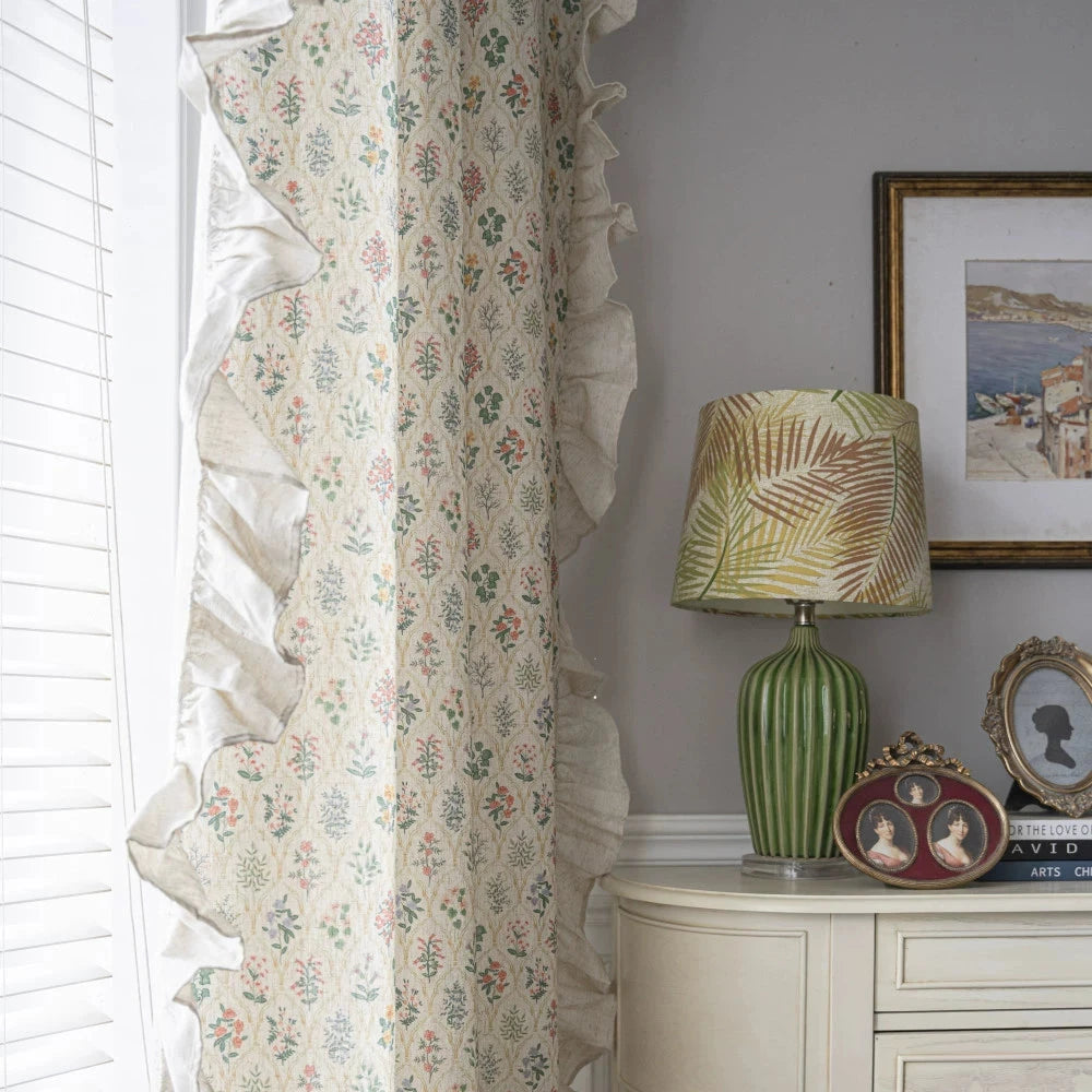 DIHIN HOME Pastoral Colorful Flowers Printed,Blackout Grommet Window Curtain for Living Room ,52x63-inch,1 Panel Roman Shades Curtains Window Blinds custom curtains blackout curtains curtains for living room sheer curtains curtain fabric linen curtains kitchen curtains velvet curtains pinch pleat curtains bay window curtains outdoor curtains pleated curtains floral curtains dining room curtains kitchen valances drapes for bedroom patio curtains nursery curtains grommet curtains