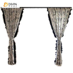 DIHIN HOME Pastoral Cotton Linen Fabric Printed,Half Blackout Grommet Window Curtain for Living Room ,52x63-inch,1 Panel Roman Shades Curtains Window Blinds custom curtains blackout curtains curtains for living room sheer curtains curtain fabric linen curtains kitchen curtains velvet curtains pinch pleat curtains bay window curtains outdoor curtains pleated curtains floral curtains dining room curtains kitchen valances drapes for bedroom patio curtains nursery curtains grommet curtains